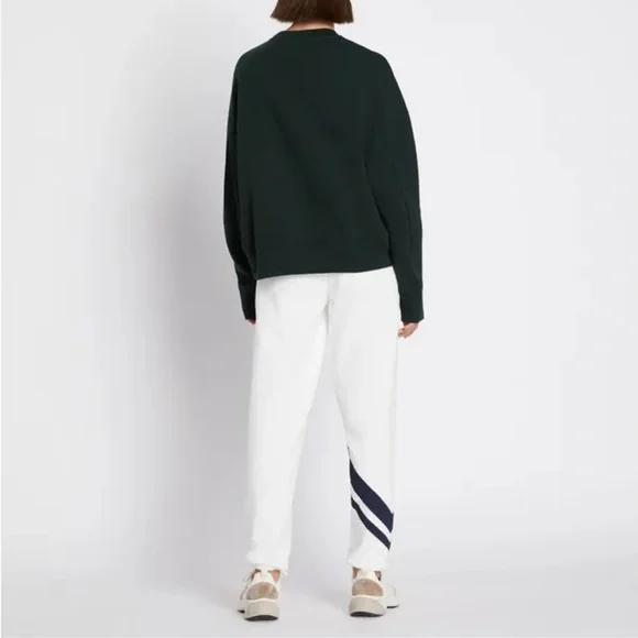 TORY SPORT Tory Burch Heavy French Terry Double Chevron Jogger Sweatpants